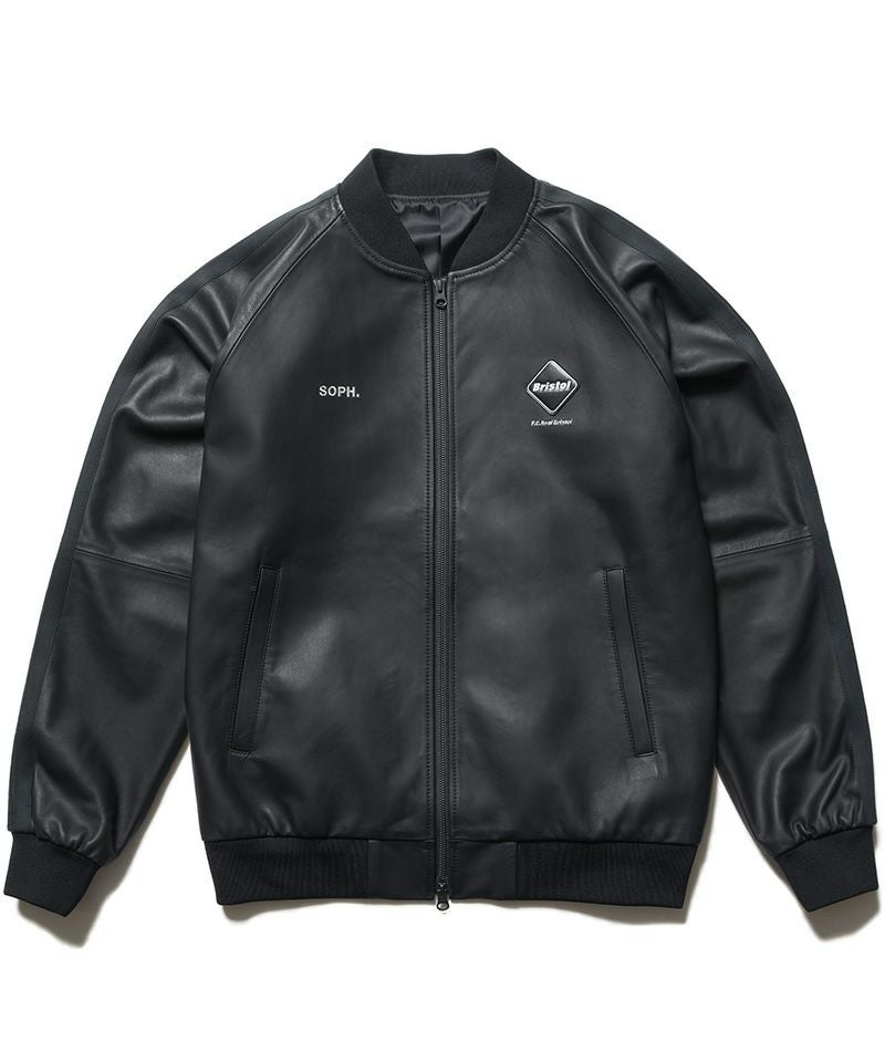 F.C.Real Bristol＞LEATHER TRACK JACKET | MAKES ONLINE STORE