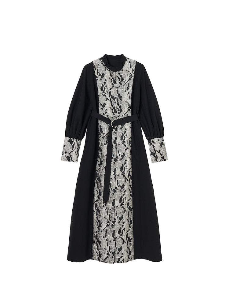 Center Jacquard Shirt Dress｜センタージャガードシャツドレス – MARTE