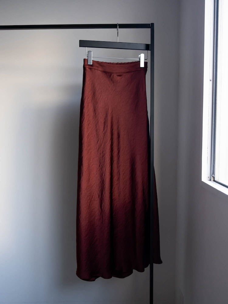 Silky Satin Skirt｜シルキーサテンスカート – MARTE
