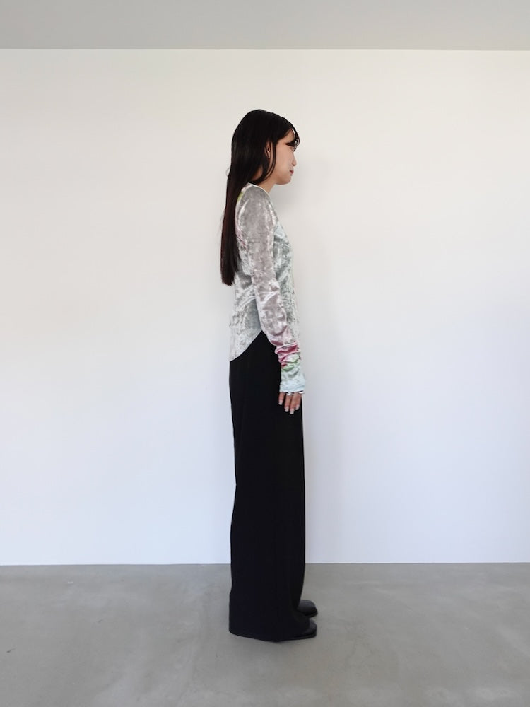 Velour Art Print Top｜ベロアTシャツ – MARTE