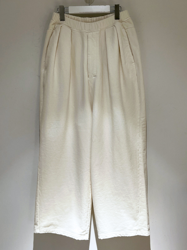 ANCELLM（アンセルム） Tuck Sweat Pants（タックスウェットパンツ