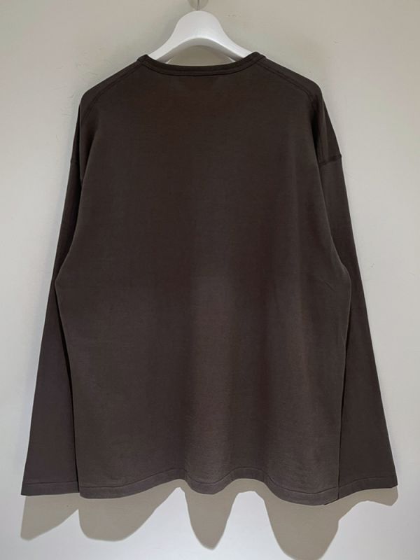 ANCELLM（アンセルム） C/R Crew Neck LS T-shirt（C/R クルーネック