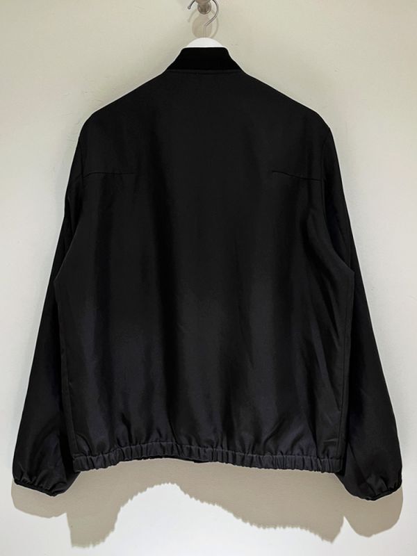 OAMC（オーエーエムシー） ジップアップブルゾン ブラック - margin