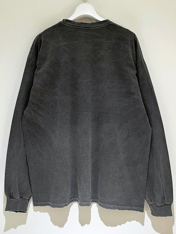 ANCELLM（アンセルム） I'm not there Dyed LS T-shirt（アイムノット