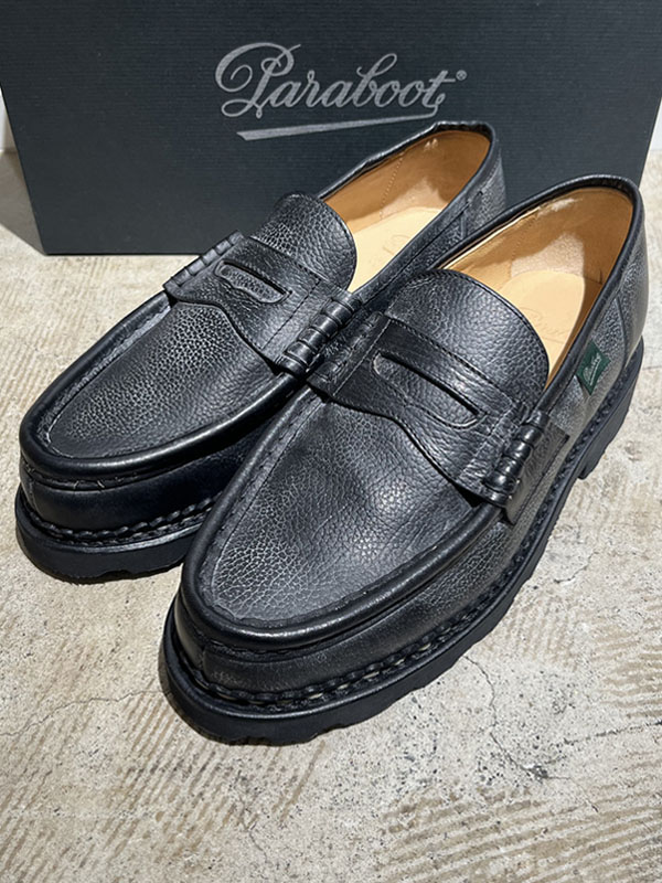 Paraboot（パラブーツ） REIMS（ランス） シボレザー ブラック - margin
