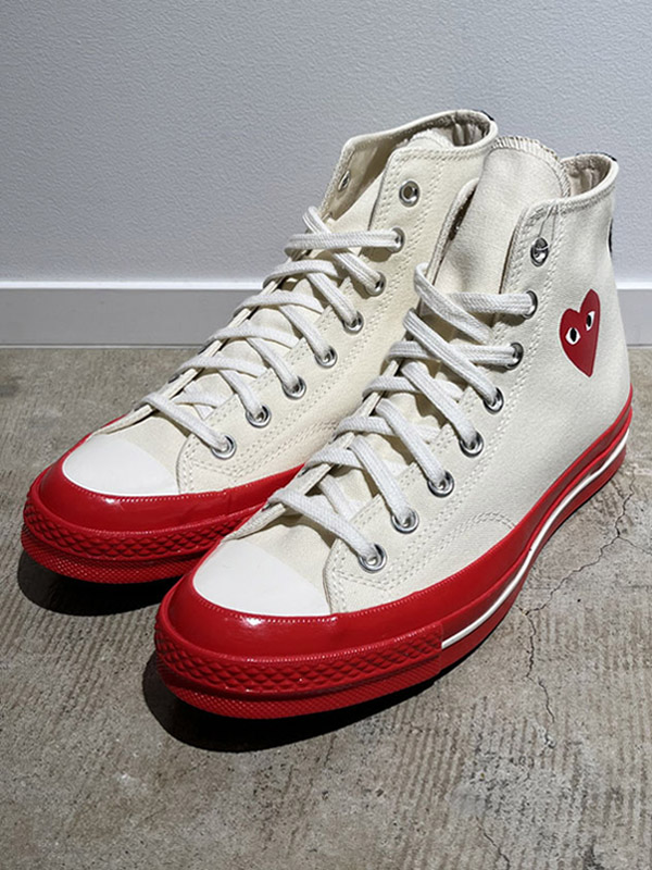 PLAY COMME des GARCONS × CONVERSE（プレイ コムデギャルソン