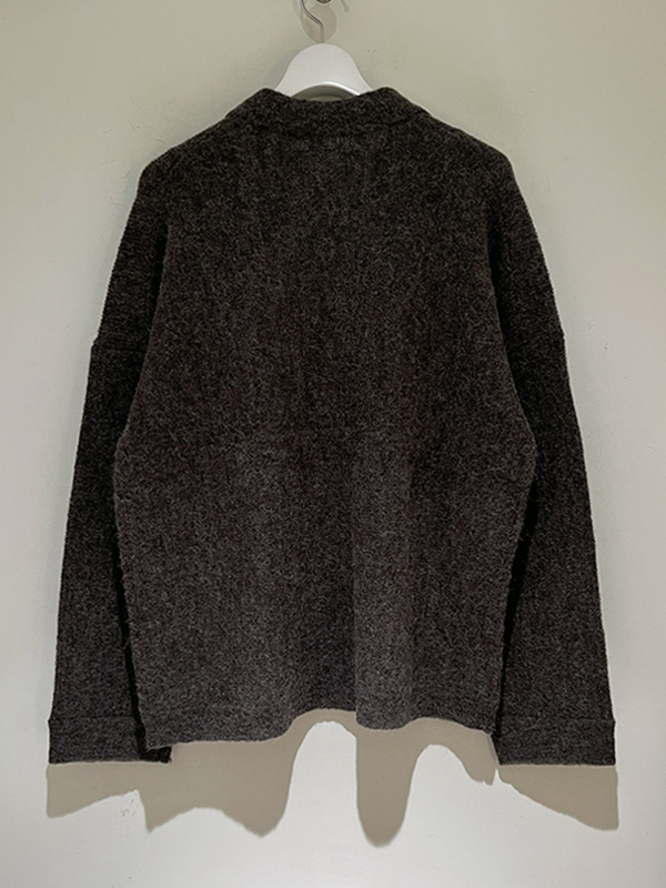 ANCELLM（アンセルム） Kimono Knit Shirt（キモノニットシャツ