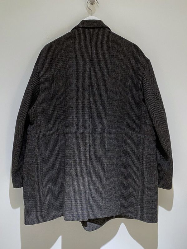 YOKE（ヨーク） シェットランドウール 11XLジャケットコート グレン