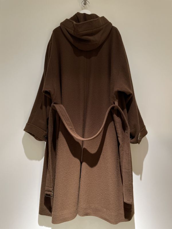 ESSAY（エッセイ） ケープコート ブラウン - margin