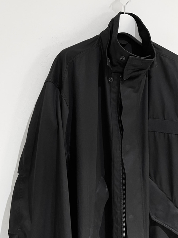 ESSAY（エッセイ） モッズコート ブラック - margin