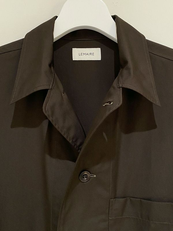 LEMAIRE（ルメール） ミリタリーシャツジャケット オリーブドラブ - margin