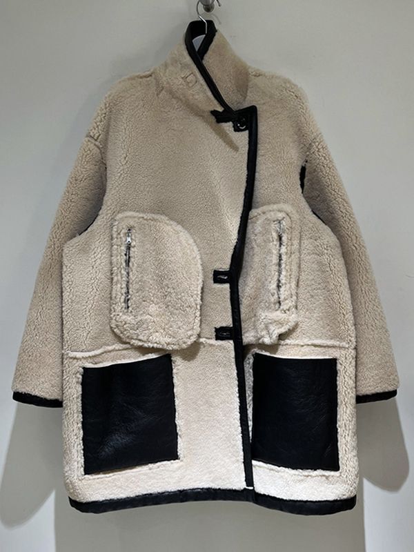 YOKE（ヨーク） Reversible Mouton Ranch Coat（リバーシブル ムートン
