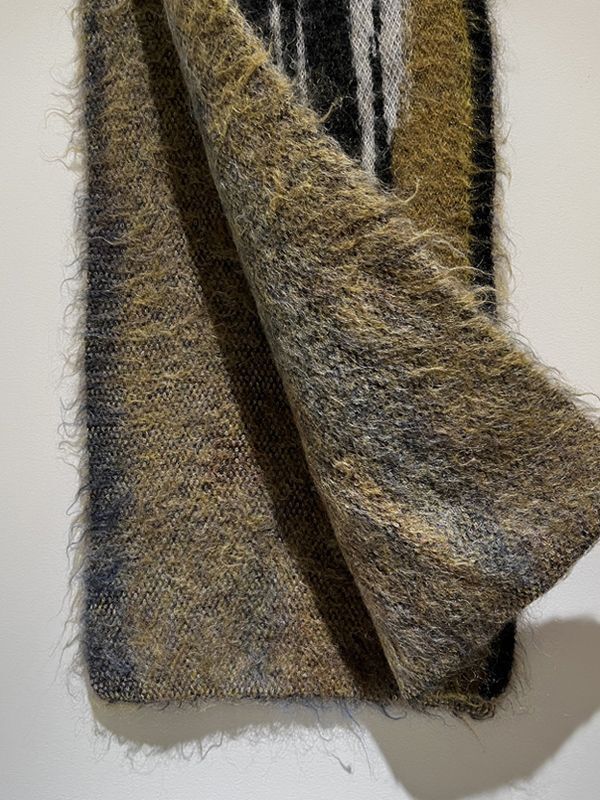 YOKE（ヨーク） Still Jacquard Mohair Long Stole（スティルジャ