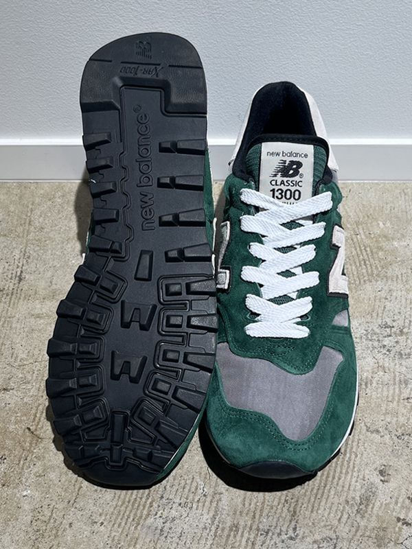new balance（ニューバランス） USA製 M1300AR グリーン×グレー - margin