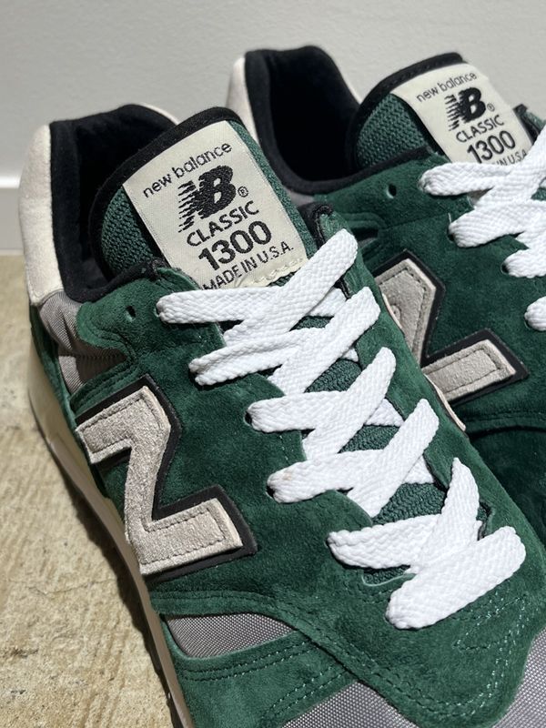 new balance（ニューバランス） USA製 M1300AR グリーン×グレー - margin