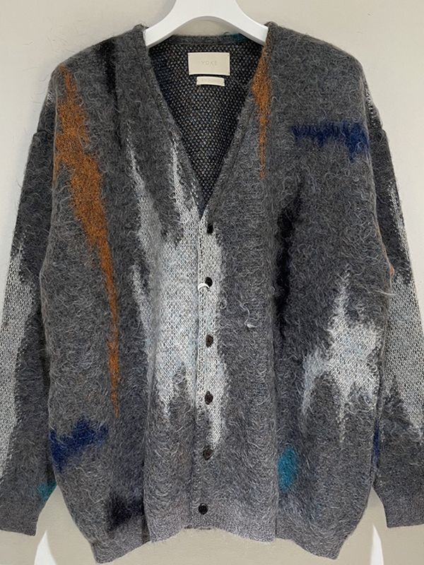 YOKE（ヨーク） Still Jacquard Cardigan（スティルジャカード