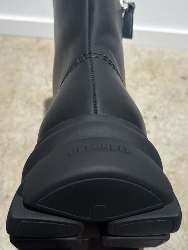 JIL SANDER（ジルサンダー） カーフレザー サイドジップブーツ