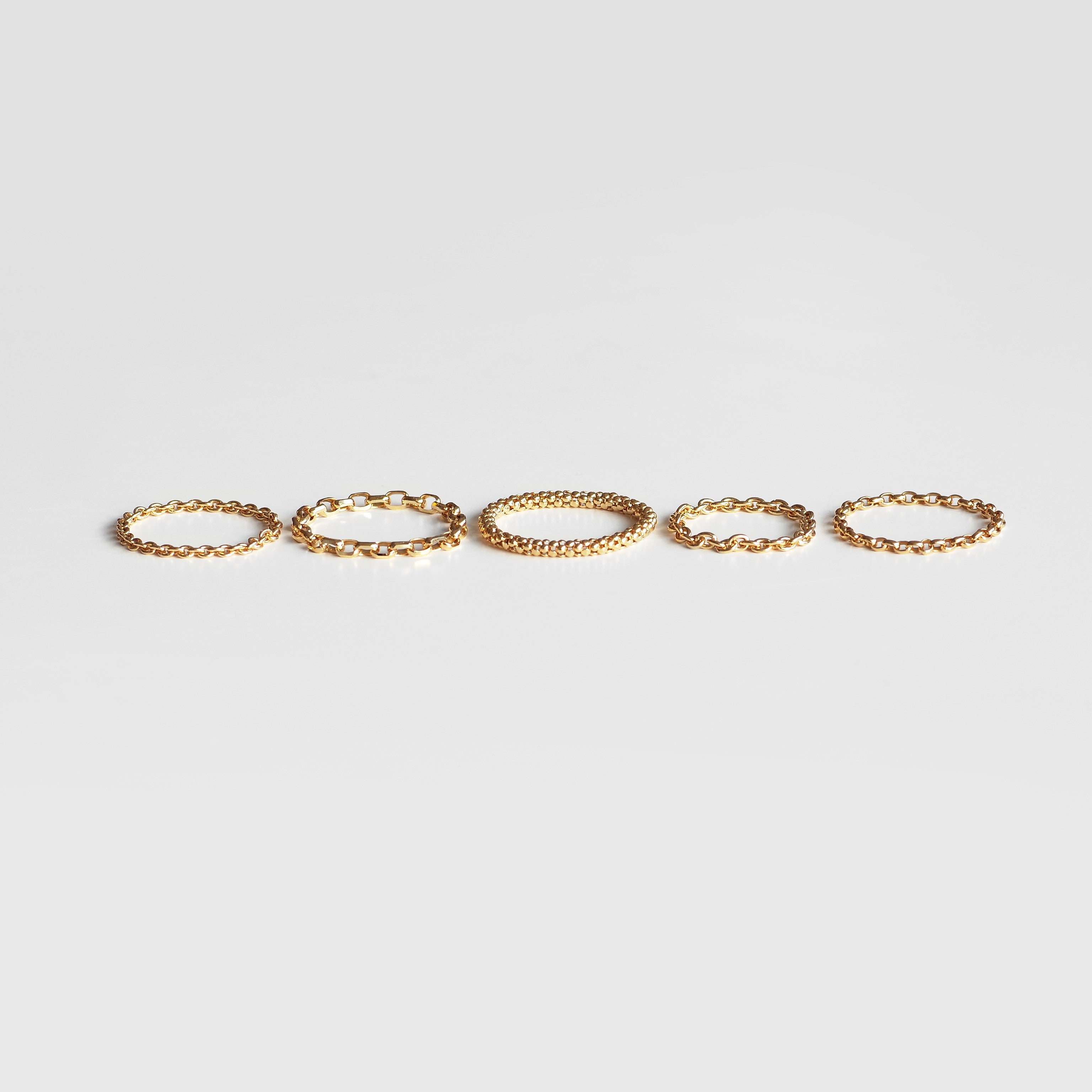 チェーンリング「Gold Rain」シリーズのご紹介