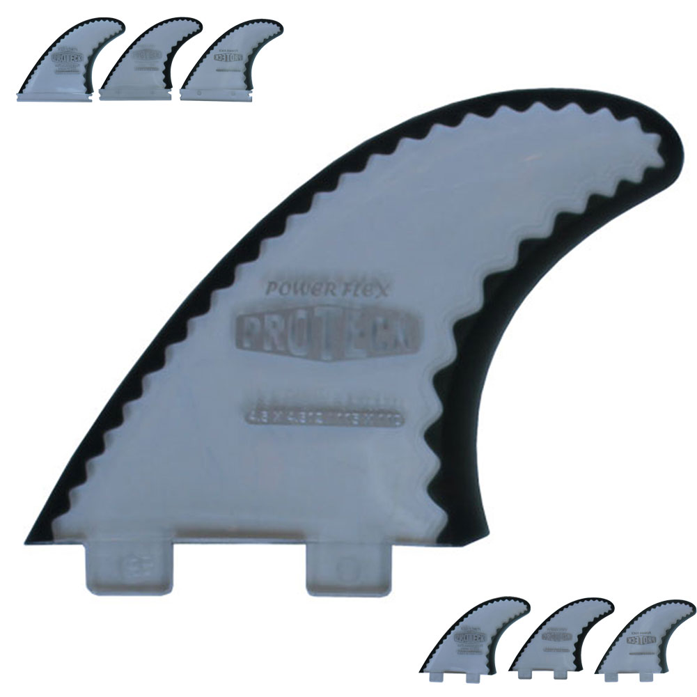 ショートボード用 ソフトフィン プロテック フィンパワーフレックス