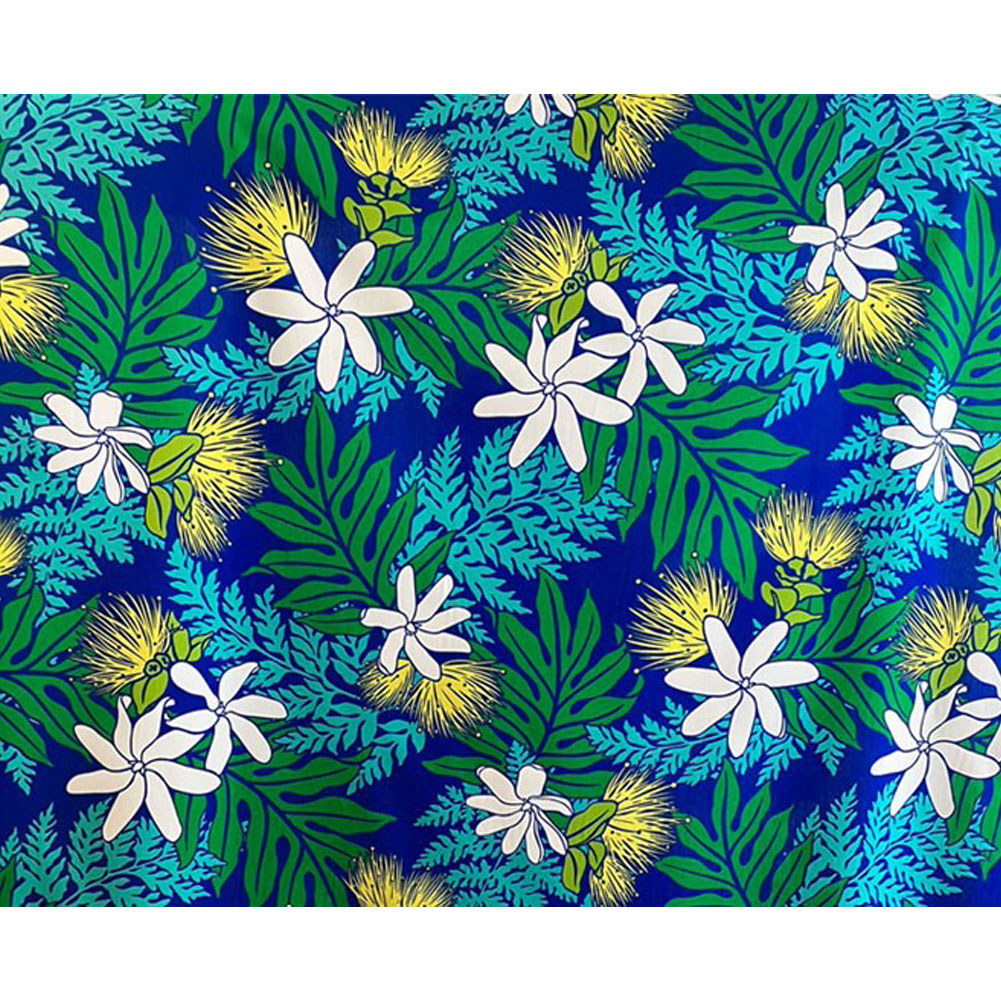 パウスカートシングル大人用 ブルー ティアレ レフア ラウアエ