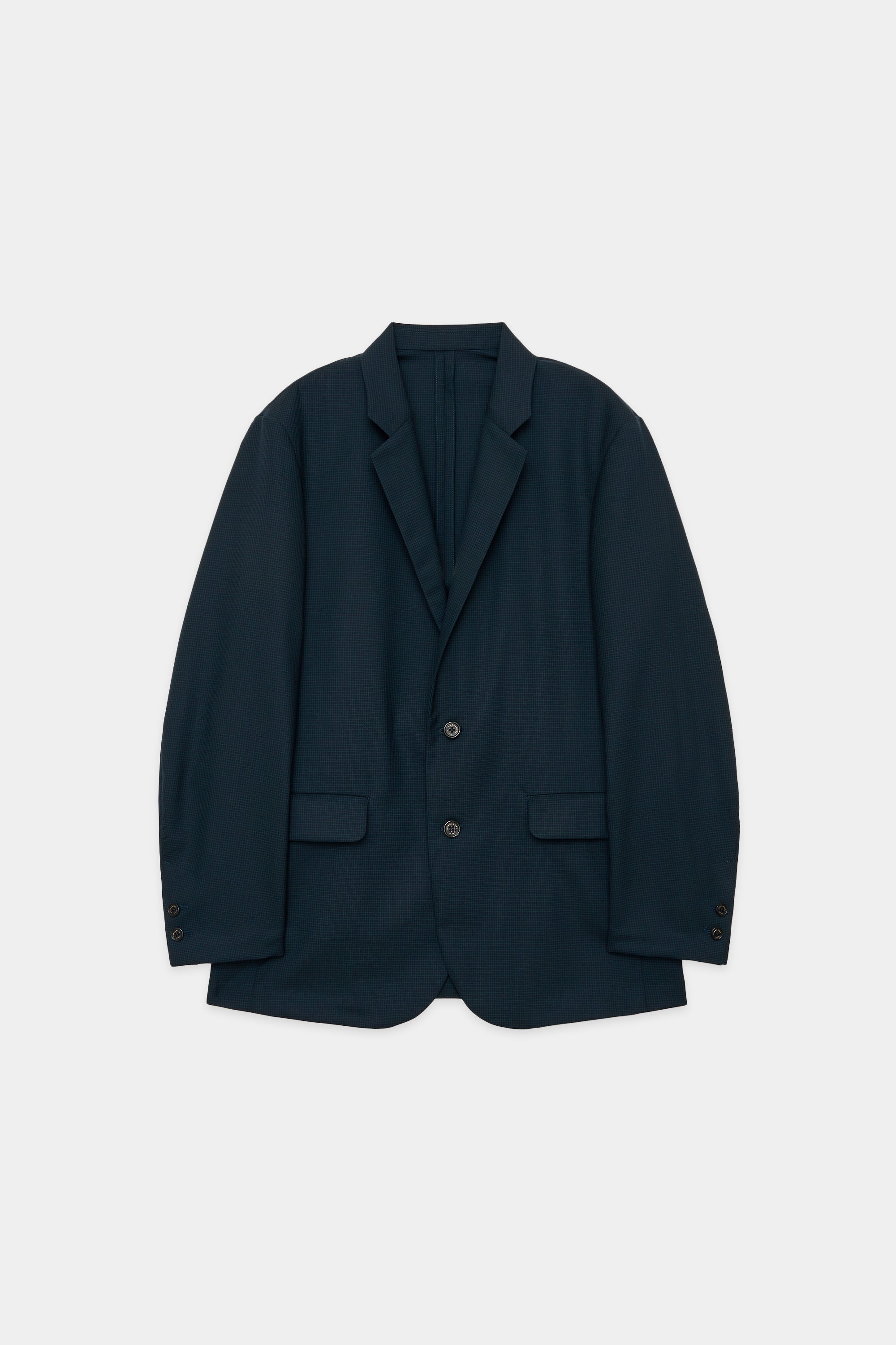 オーガニックウールトロピカル / サックコート, Olive Check – MARKAWARE