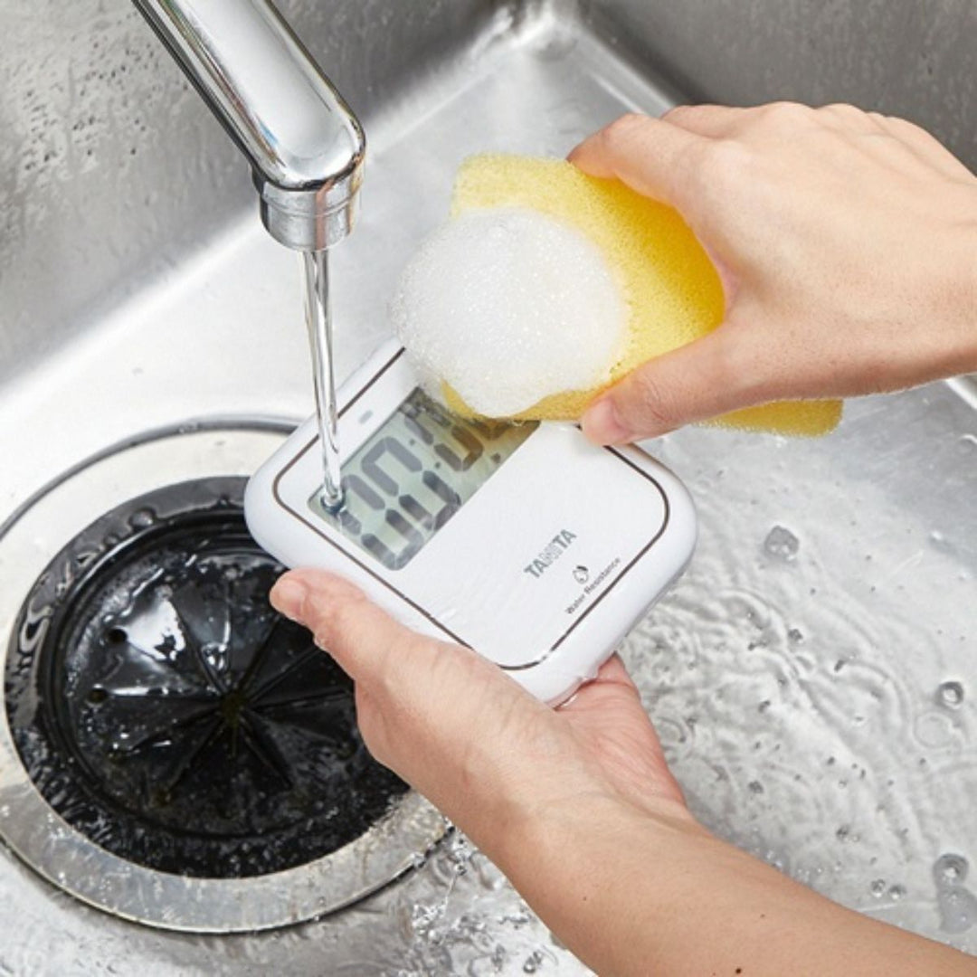 TANITA タニタ 非接触タイマー洗えるタイプ ホワイト – ABC Cooking MARKET