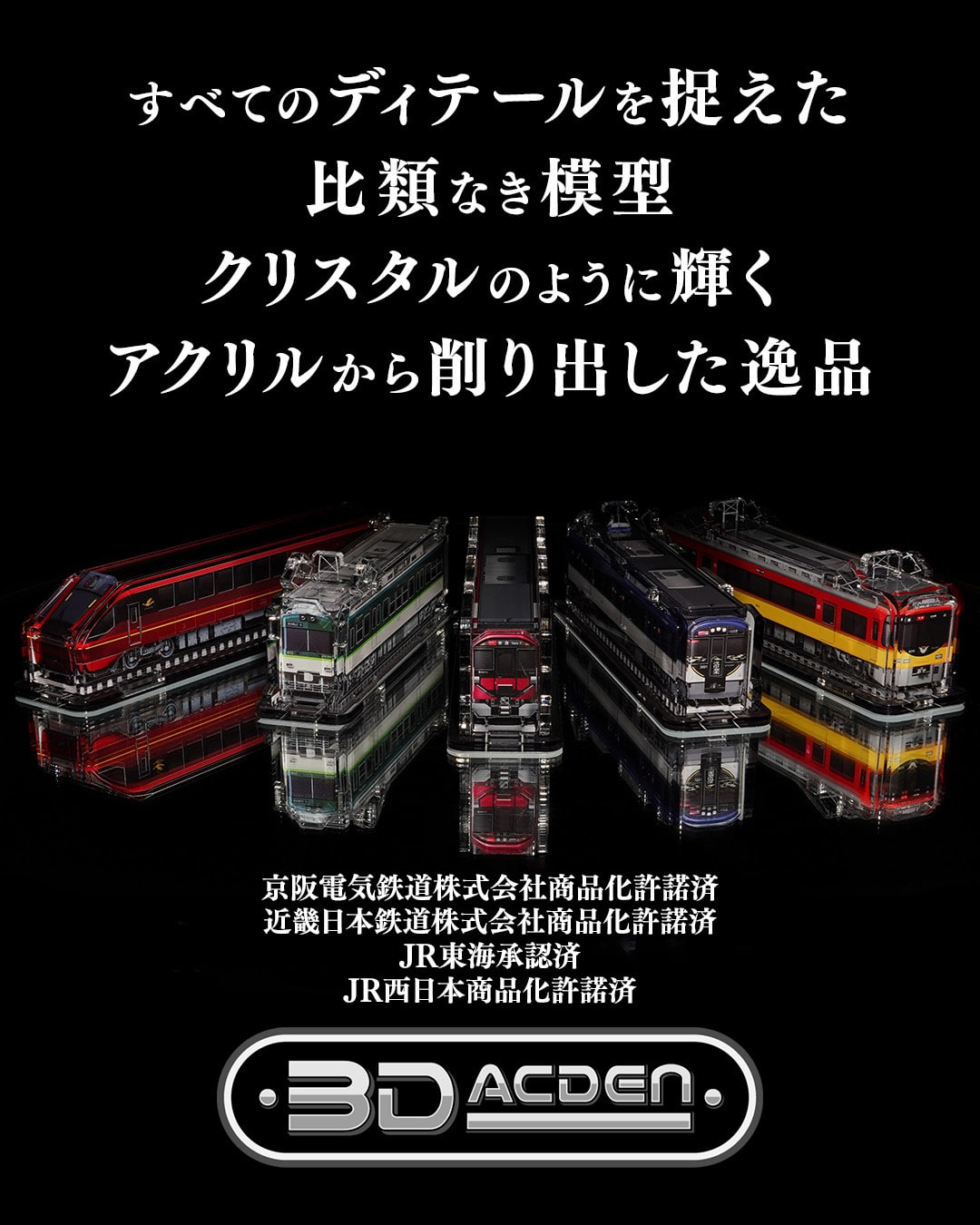 3Dアクデン】京阪8000系8560号車（プレミアムカー）: acphoto｜JR東海