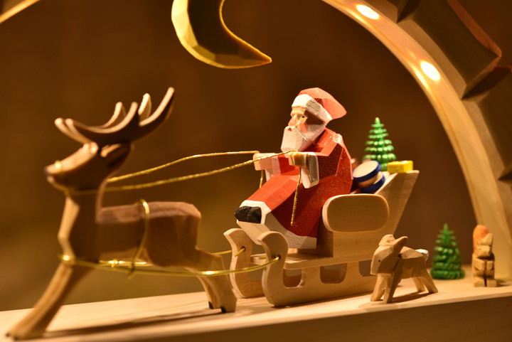 サンタとソリ - メルヒェン