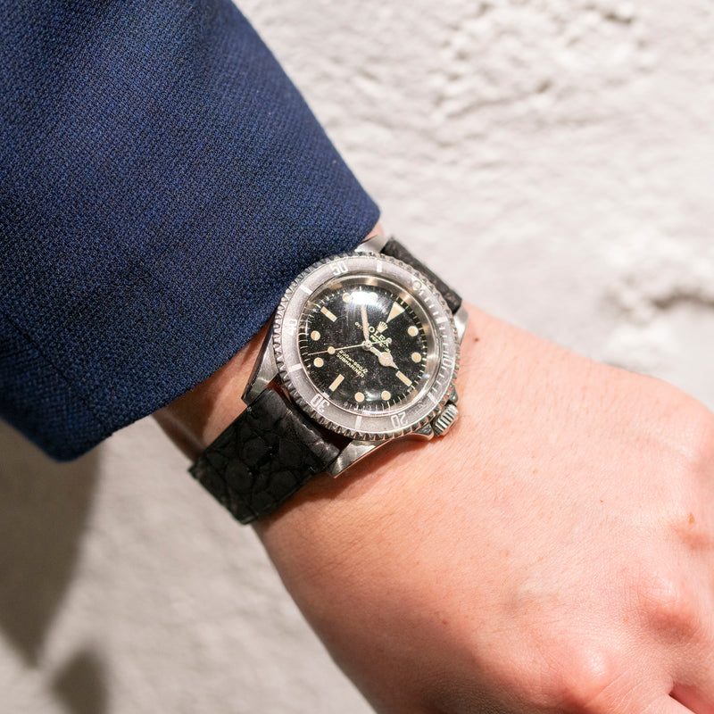 THE SOLE（ザソール）クロコダイルヴィンテージウォッチストラップ