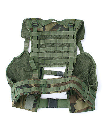 US(米軍) SPF用 SPEAR ベスト/ウッドカモ/SAFARILAND/実物・良の上