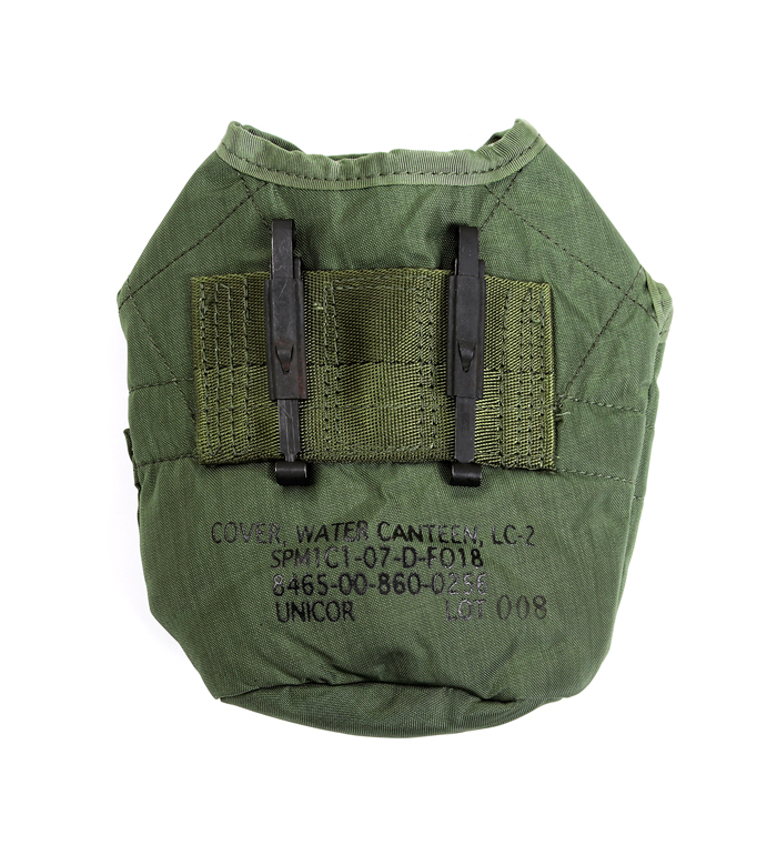 US(米軍) LC-2 1QT OD ナイロン キャンティーンカバー(水筒カバー)/SPM