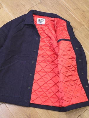 SAMS MOTORCYCLE 「COVERALL」 デニムカバーオールジャケット MASH UP