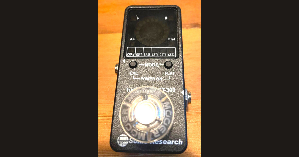 Sonic Research Turbo Tuner ST-300 Mini ノーマルとの違い 精度は