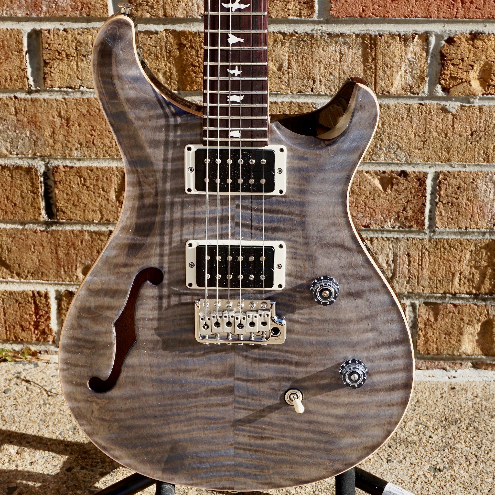 PRS CE 24 Semi-Hollow Faded Gray Black – Matt's Guitars