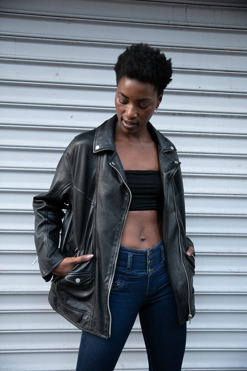 Yori BF Leather Jacket, Black – mauritiusleather