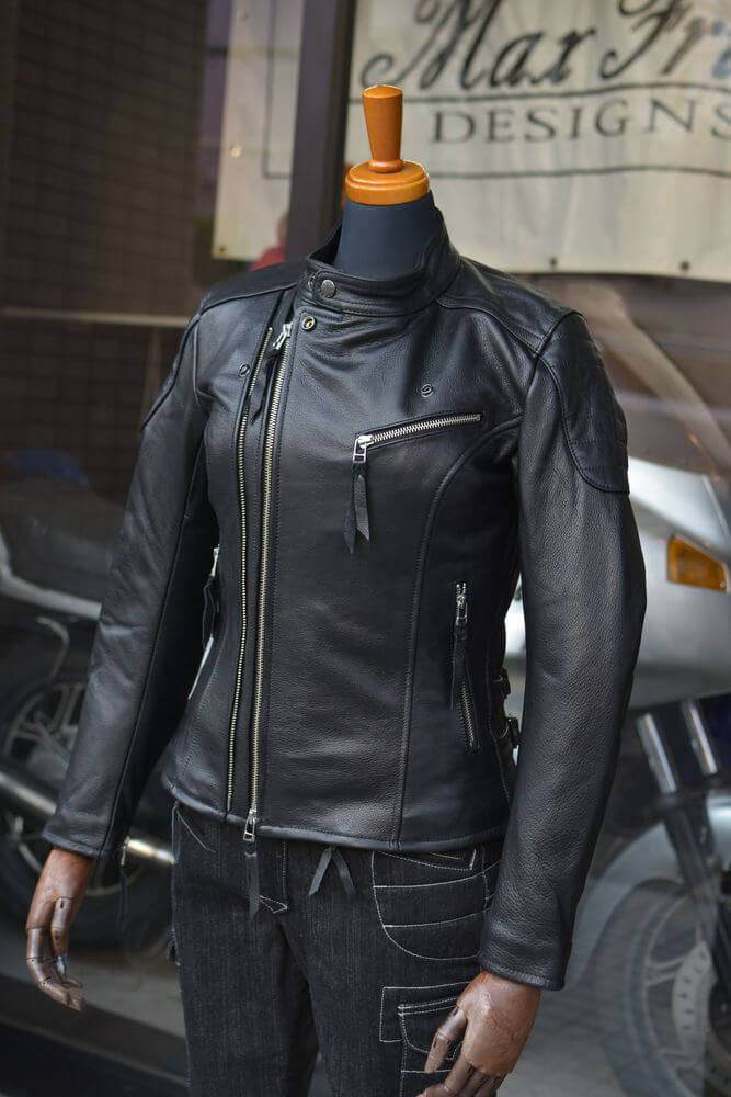 パデッドダブルジップライダースジャケット/MFB-2441【レディス