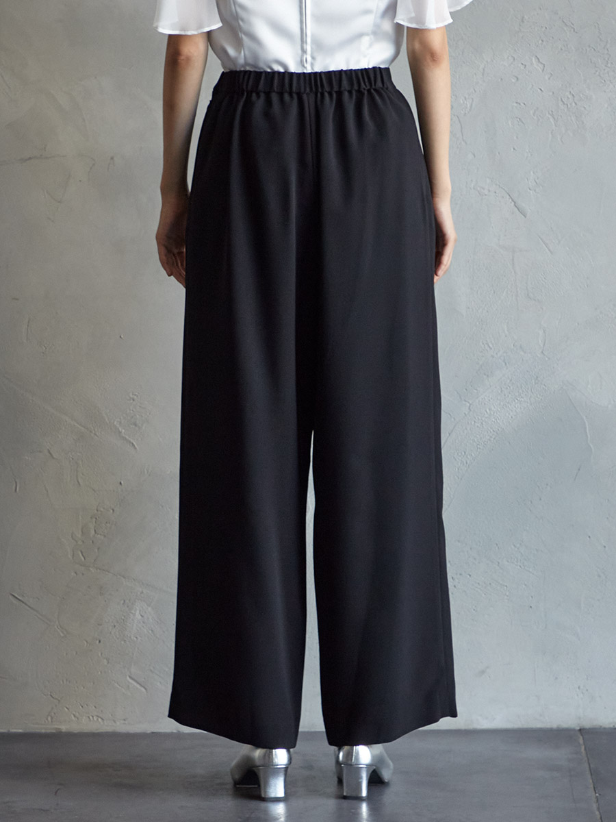 ジョーゼットワイドパンツ(M ブラック): AIMER | エメ ｜ミマツ
