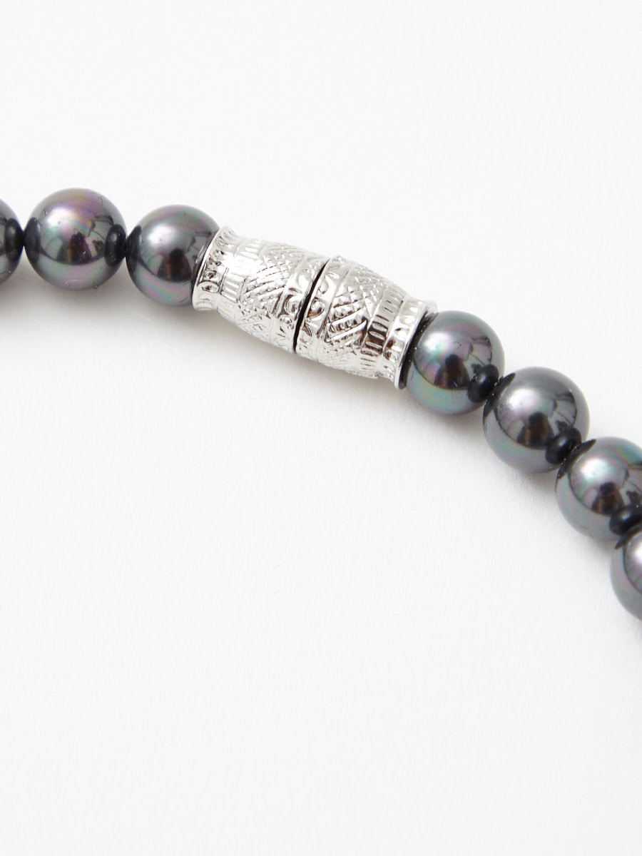 喪服・礼服用】純正国産貝パールネックレスセット(FREE ホワイト