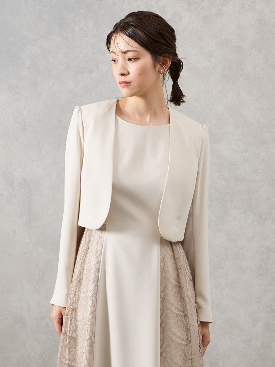 試着キャンペーン対象】ノーカラージャケット(M グレー): AIMER | エメ