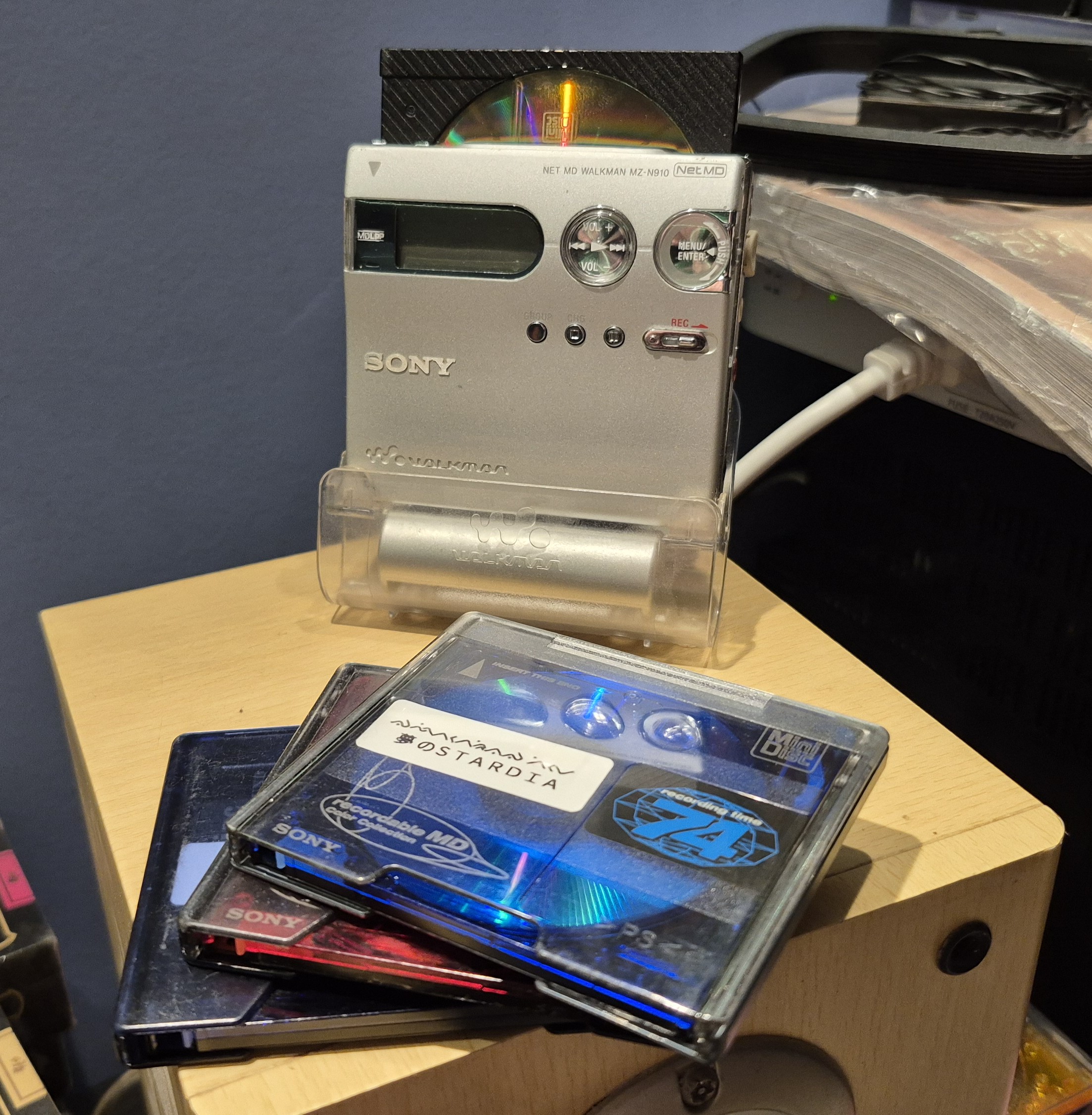 Review - Sony MiniDisc Recorder MZ-N910 | MDCon