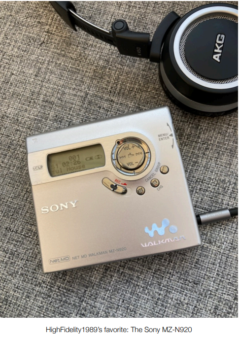 Review - Sony MiniDisc Recorder MZ-N920 | MDCon