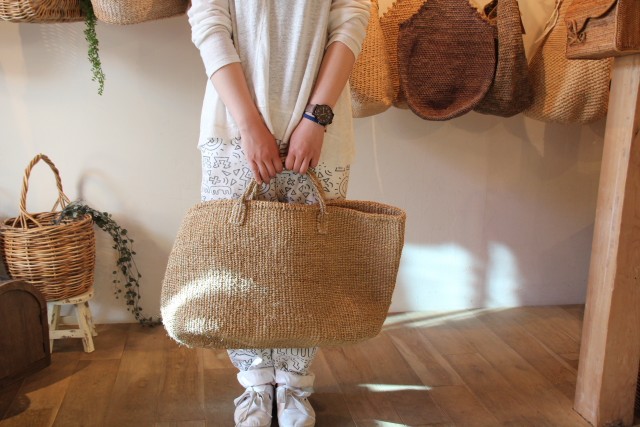 かご・バスケット・雑貨 - menui | アフリカ・ケニア 【サイザルかご