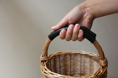 かご・バスケット・雑貨 - menui | かごバッグの持ち手に【レザー