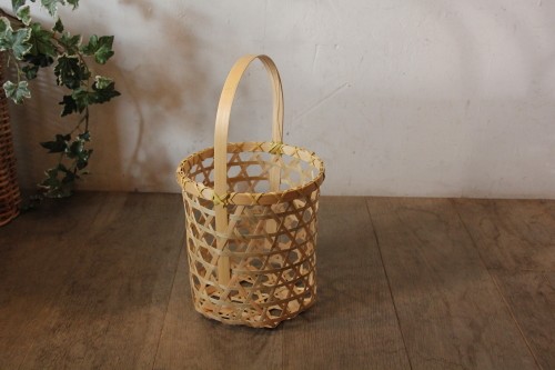 かご・バスケット・雑貨 - menui | 手付きの竹かご【六つ目手提げかご】