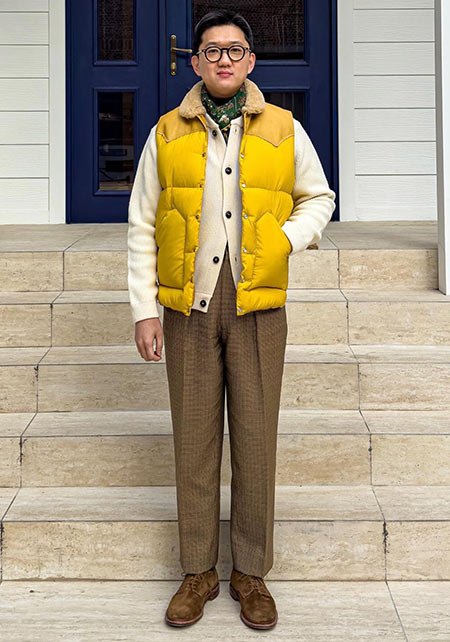 ロッキーマウンテン フェザーベッドのダウンベスト×コーデ15選