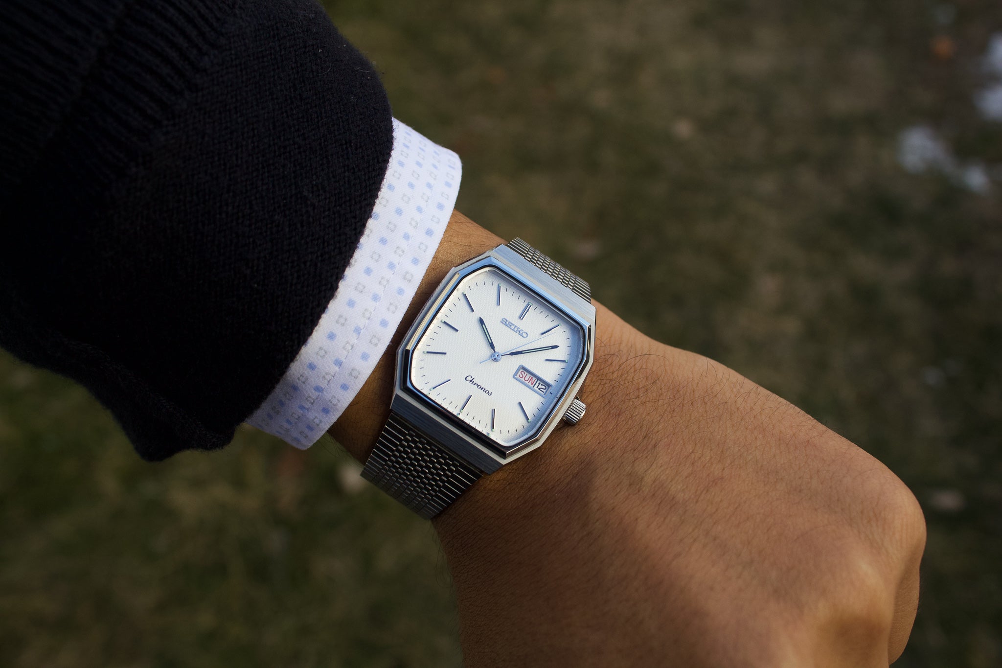 Seiko Chronos 5H23-5100 Men's Wrist-Watch – Mecalco & Co.