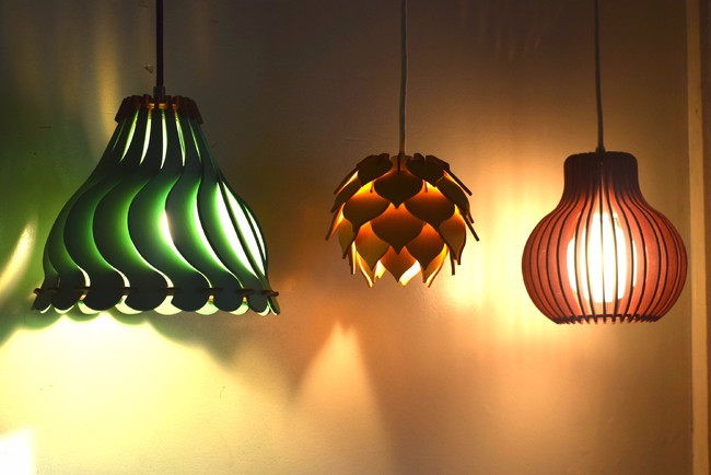 木製ランプシェード作家 ナカオランプさん-「暮らしに寄り添う灯りを