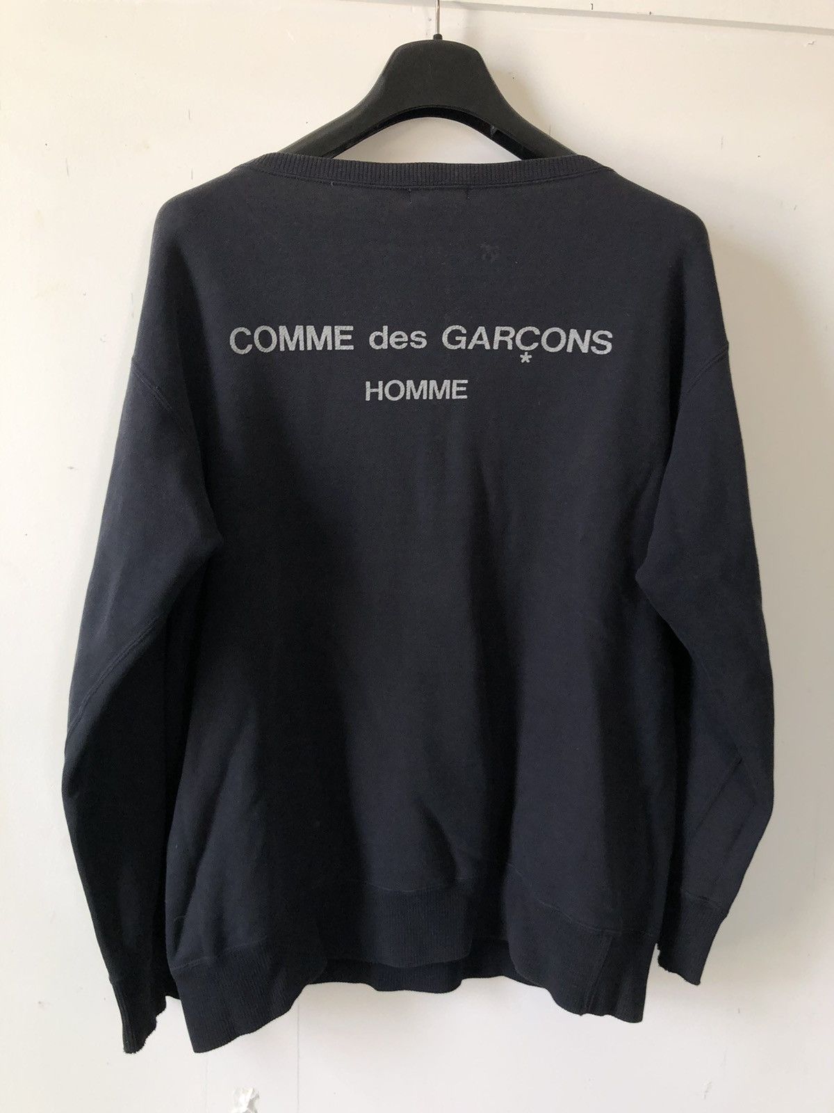 Comme des Garcons 80s staff sweater | Grailed