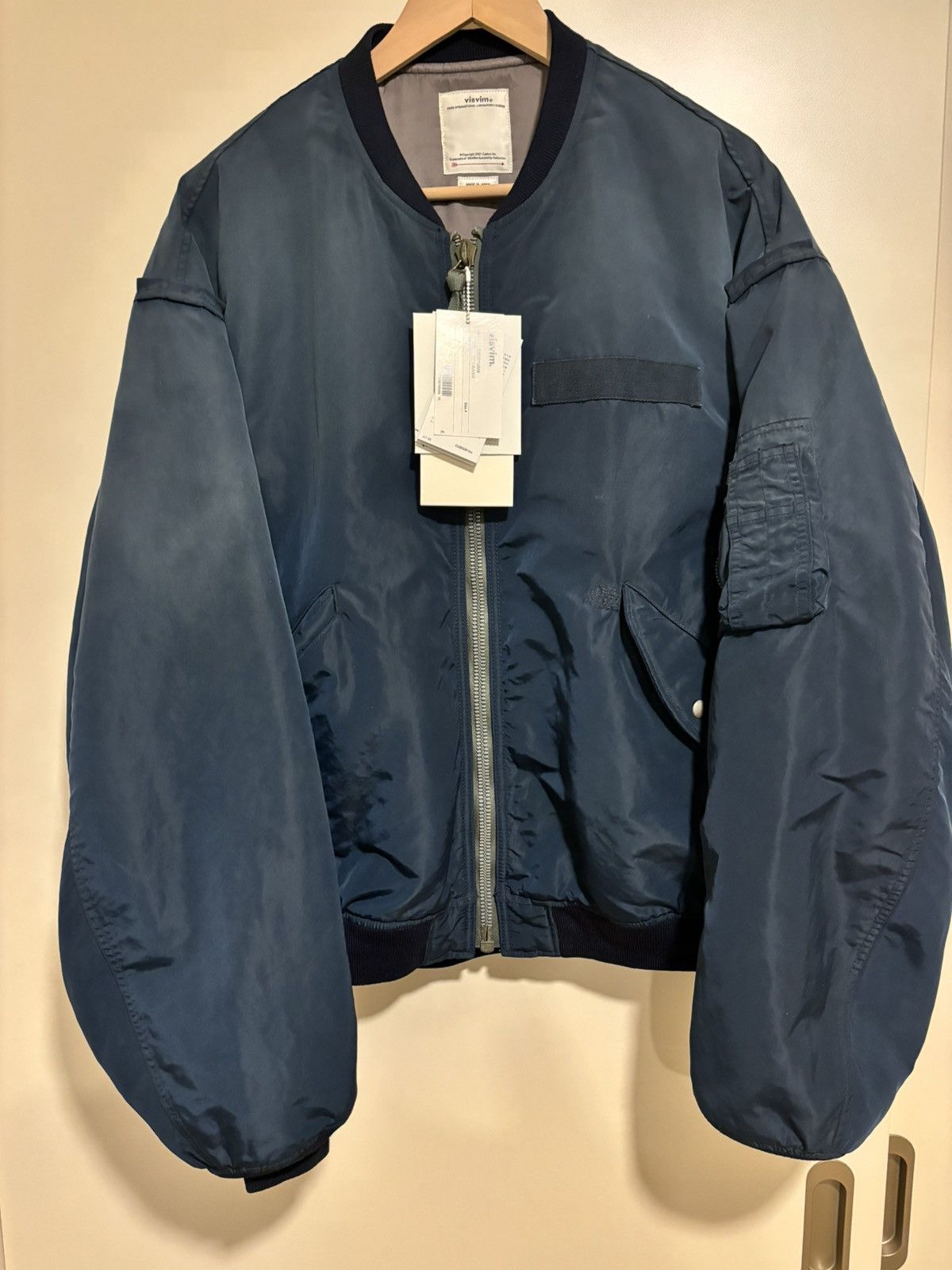 Visvim VISVIM THORSON JKT CRASH NAVY | Grailed
