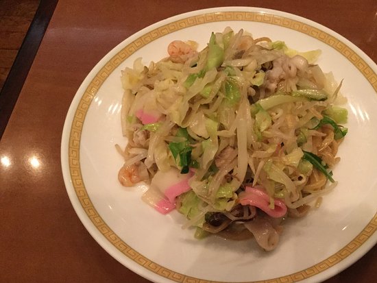 Sara-udon (皿うどん) - Picture of Shikairo, Nagasaki - Tripadvisor